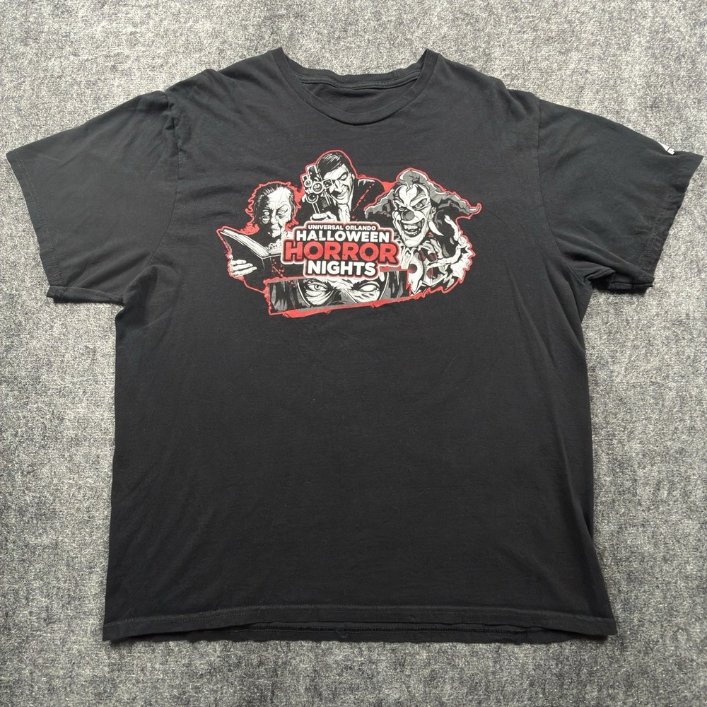 Universal Halloween Horror Nights HHN 30 Icons UOAP Passholder Tee XL Black 202